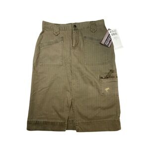 Columbia Midi Skirt Womens Size 4 NWT Utility Hiking Cargo Gorpcore Outdoor